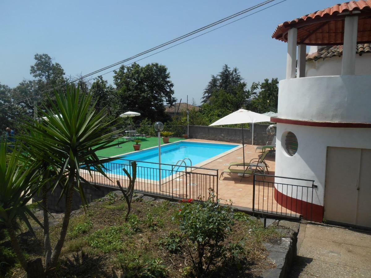 Al Villino Sunset, In Villa Con Piscina Ed Idromassaggio SantʼAlfio Zewnętrze zdjęcie